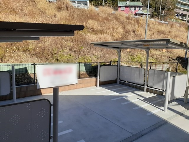 ガゾンのその他共用部分|屋根付き駐輪スペース♪