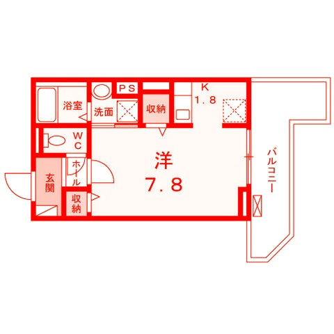 ラピス ウィークスの間取り