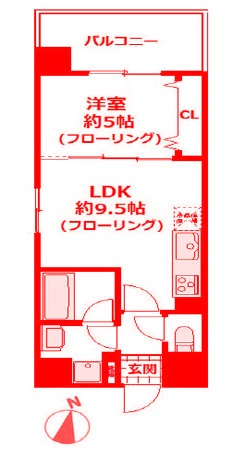 Portside Urban Residenceの間取り