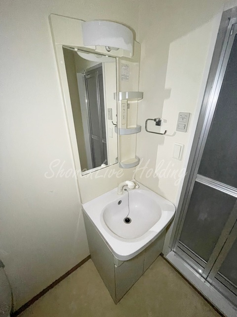大和市桜森２丁目の賃貸マンションの洗面所