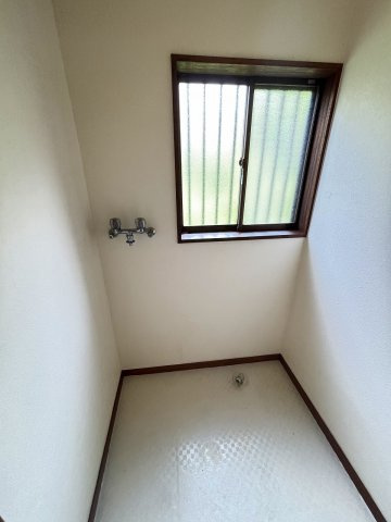 室内洗濯機置き場♪