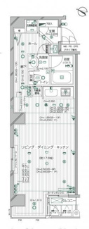【間取り】 | デュオ・スカーラ兜町