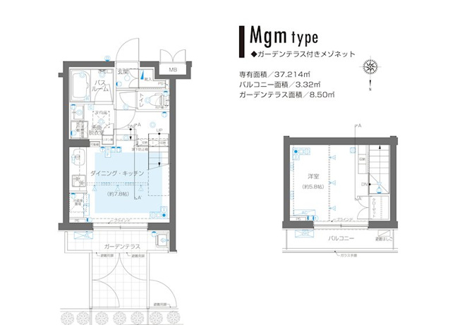 【間取り】 | ＺＯＯＭ目黒かむろ坂