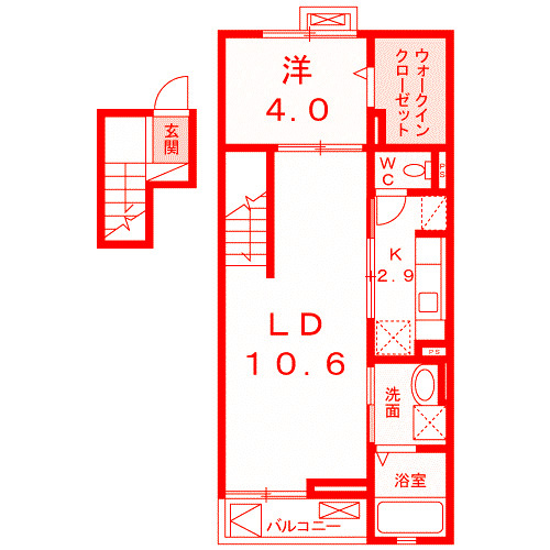 アスペルジュの間取り