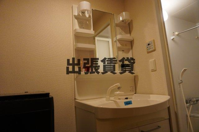 仲介手数料0！！Gramercy Shirakawa Koenの独立洗面台