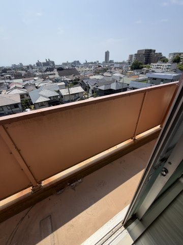 神戸市須磨区若木町１丁目の賃貸マンションのバルコニー