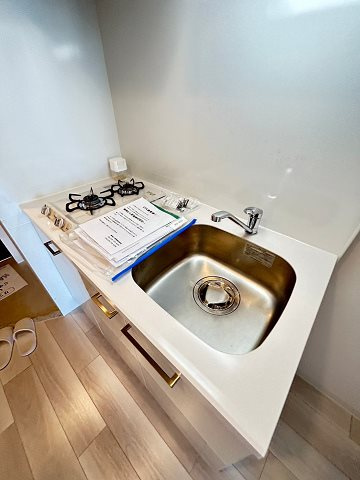 エスリードレジデンス大阪ウエストコートのキッチン|使いやすいキッチンです