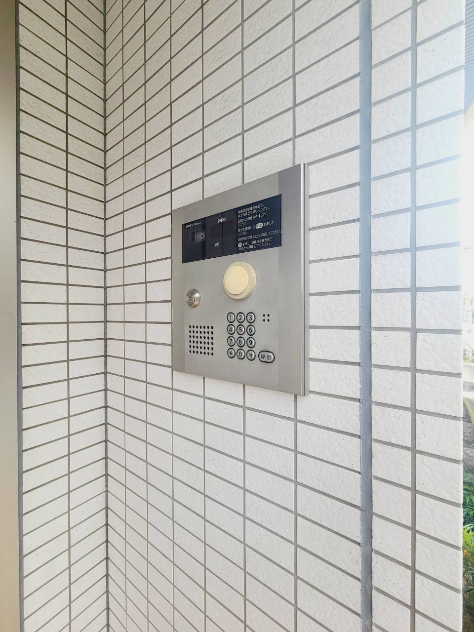 西宮市越水町の賃貸マンションのセキュリティ