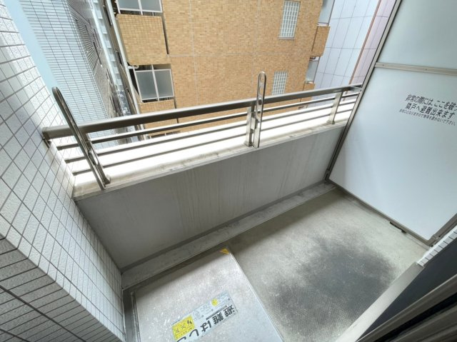 ブラービ南船場のバルコニー