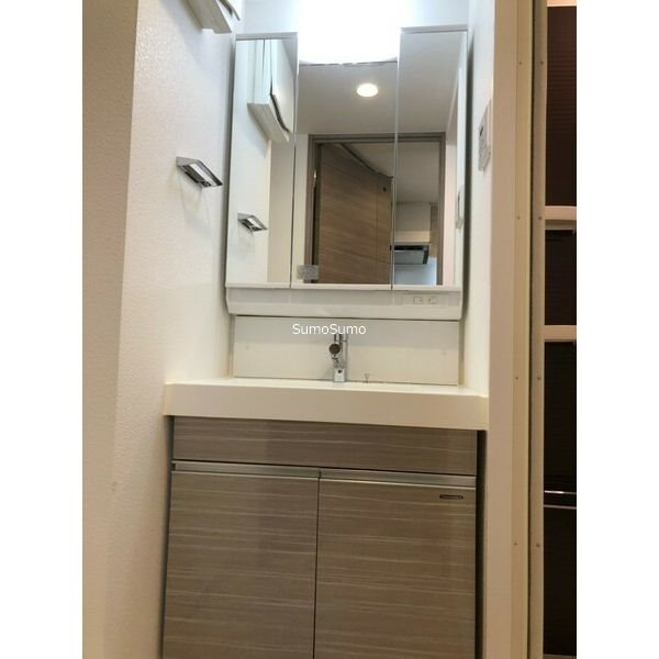 大阪市中央区南船場１丁目の賃貸マンションの洗面所