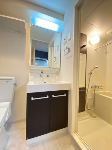 大阪市中央区糸屋町１丁目の賃貸マンションの洗面所