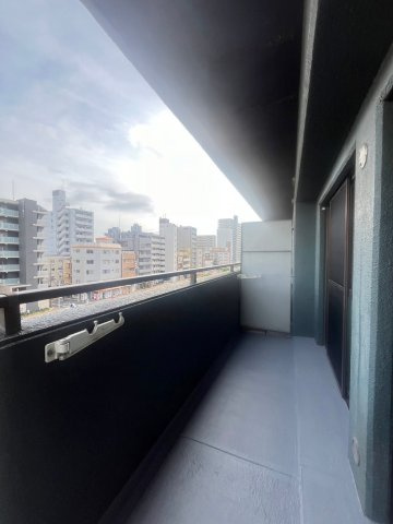 神戸市兵庫区水木通６丁目の賃貸マンションのバルコニー|落ち着いた時間を過ごせるバルコニーです