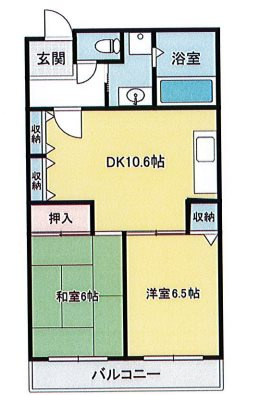 フェニーチェ神戸の間取り