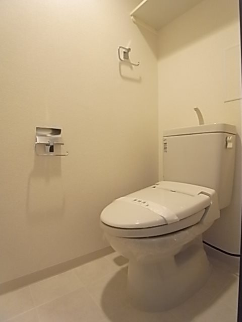 神戸市灘区記田町３丁目の賃貸マンションのトイレ