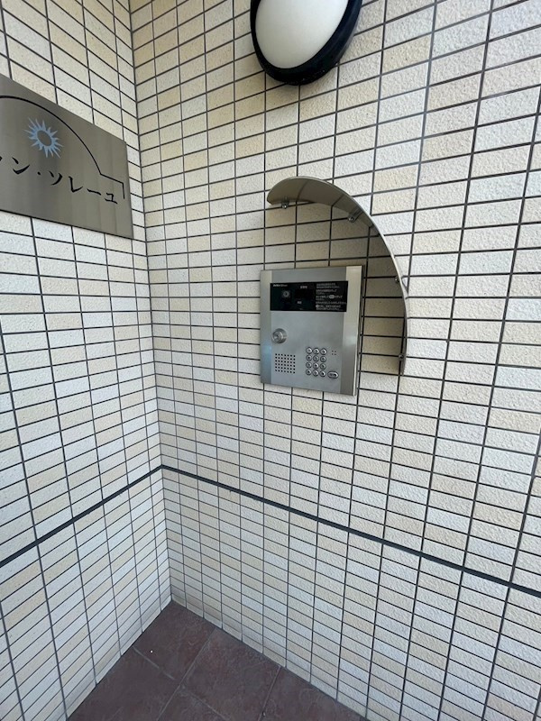 西宮市神園町のアパートのセキュリティ