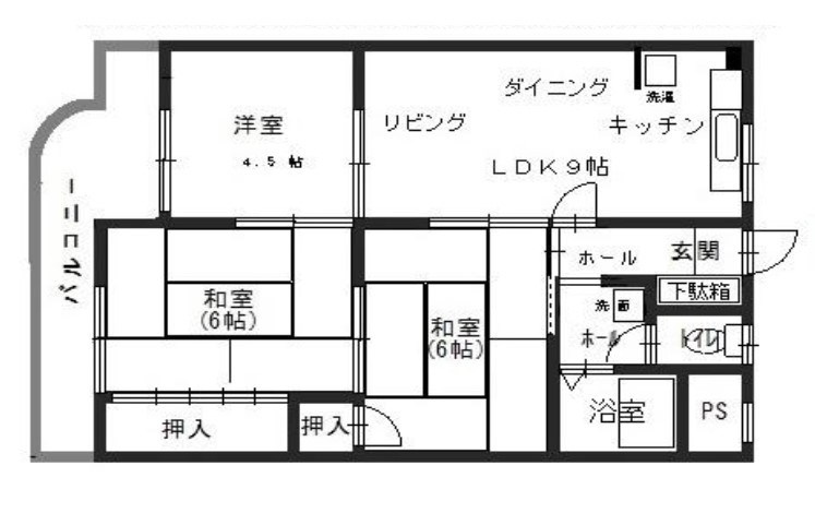 ブリックシャトー兵庫の間取り