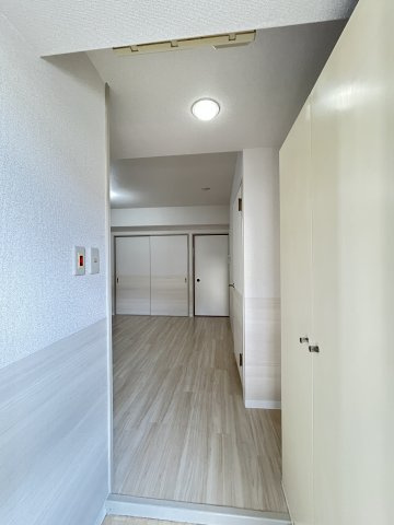 グリーンノート青谷の玄関