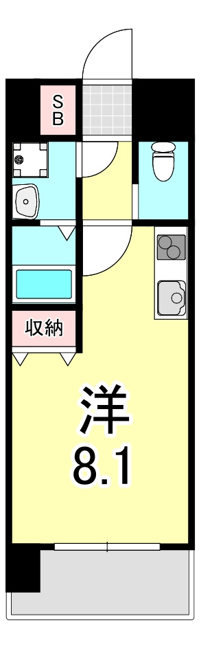 GRAND CINQ 02（クランサンクゼロツー）の間取り