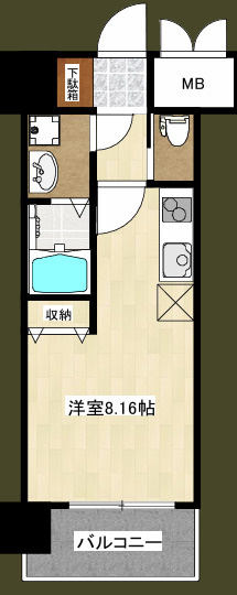 GRAND CINQ 02（クランサンクゼロツー）の間取り