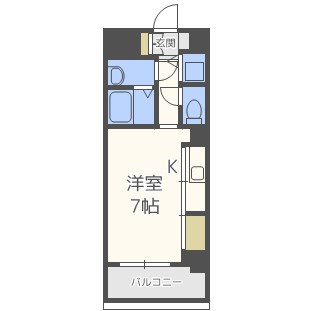ジュネーゼグラン上本町の間取り