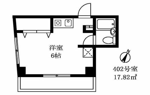 柳屋ビルの間取り