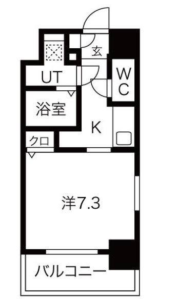ワールドアイ大阪ドームシティの間取り