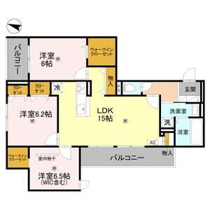 CORTE　BREEZA御影の間取り