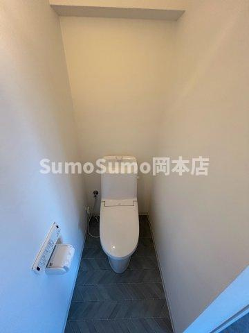 山御影マンションＡ棟のトイレ|シンプルで使いやすいトイレです