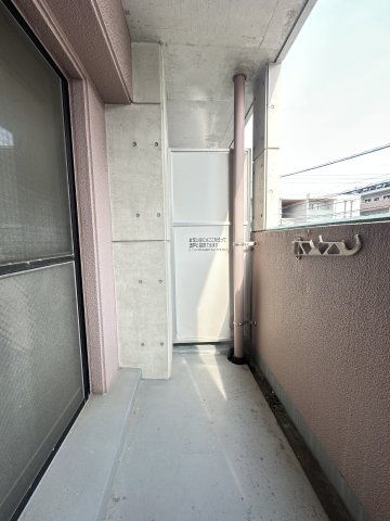 リバーシティ室見のバルコニー