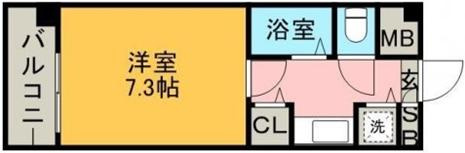 リバーシティ室見の間取り
