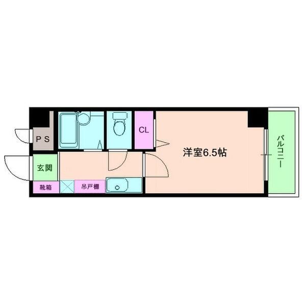 ∞中之島アンフィニの間取り
