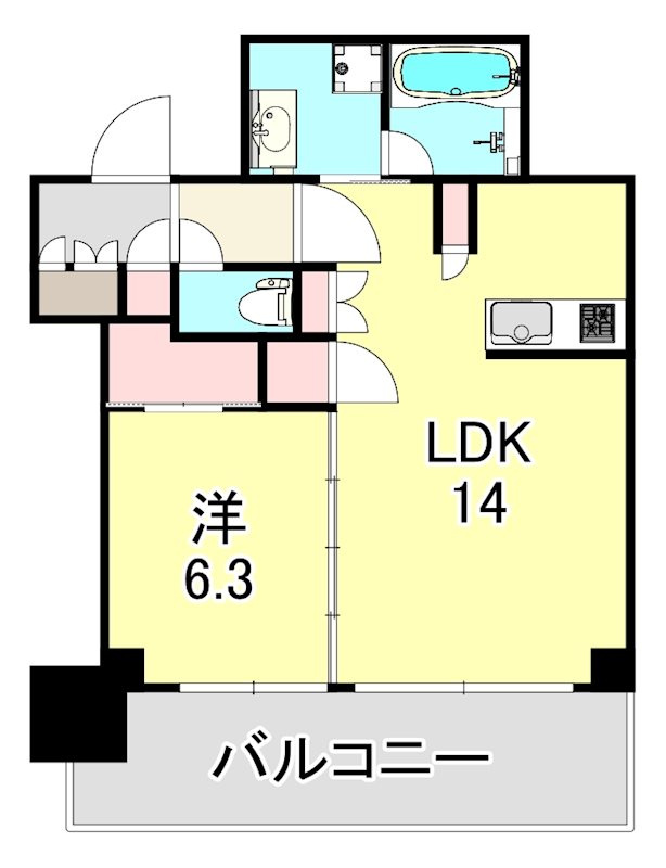 ベイシティタワーズ神戸WESTの間取り