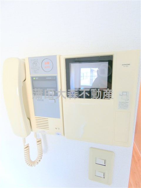ライオンズマンション蒲田第3の設備|TVモニター付オートロック