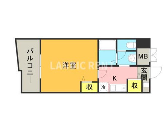 【間取り】 | メゾン・ド・ヴィレ大濠