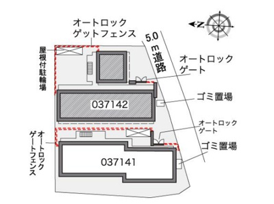 【区画図】 | ボナールKＹ