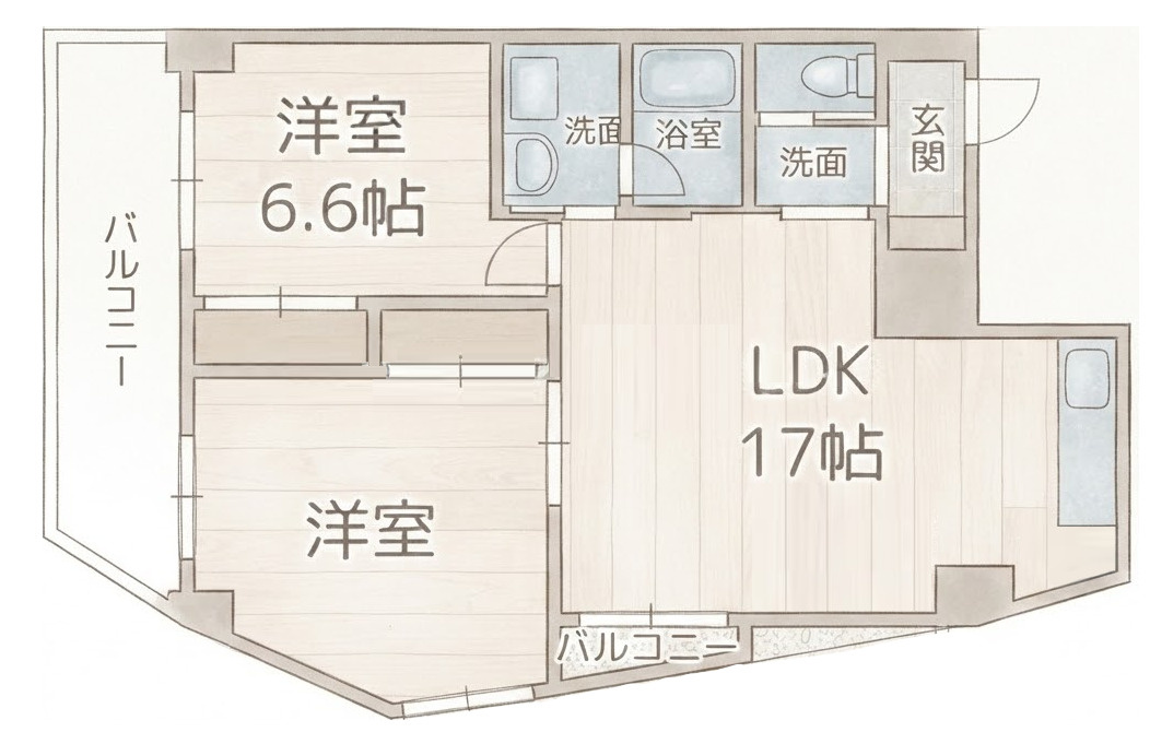 ステラの間取り