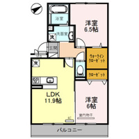 【間取り】 | Casa raffine 瀬田 A | 間取り図