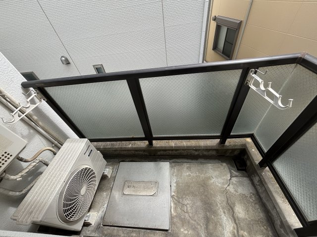 スカイコート西新井のバルコニー