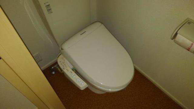 パルパレスＡのトイレ|落ち着いたトイレです