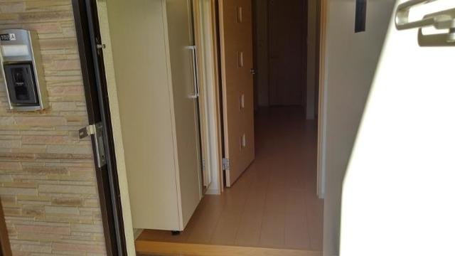 パルパレスＡの玄関|ゆったりとした玄関です
