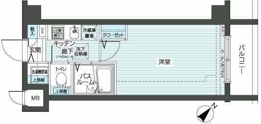 フェニックス新横濱エオールの間取り
