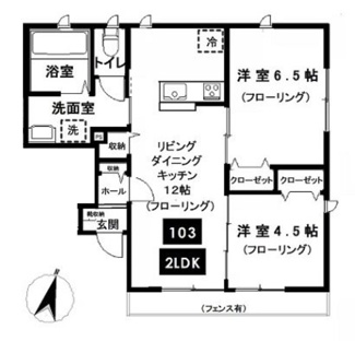 【間取り】 | ラ・ポンシュ