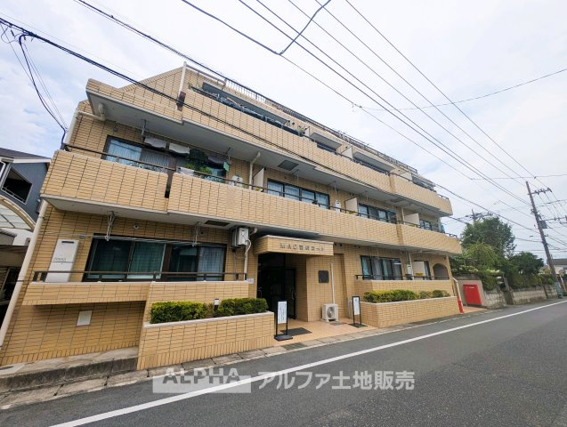 マック羽村コートの外観|外はこのようになっています