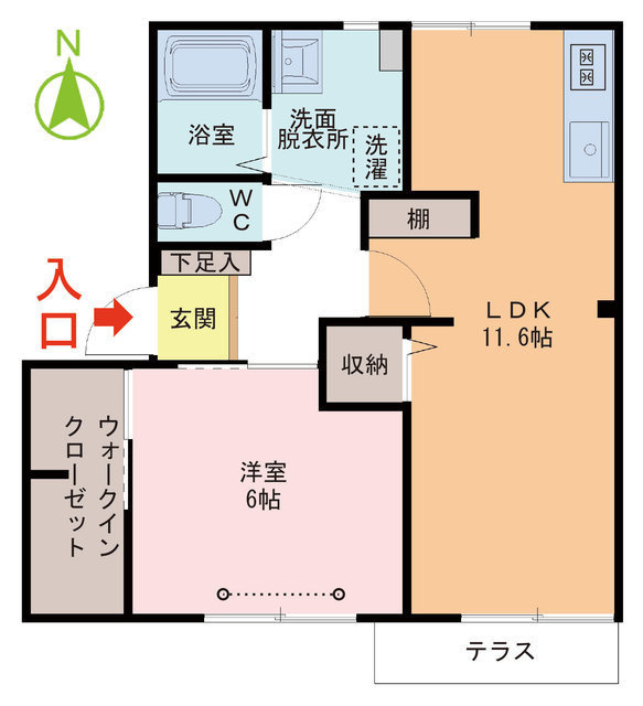 ８８’ロジュマン の間取り