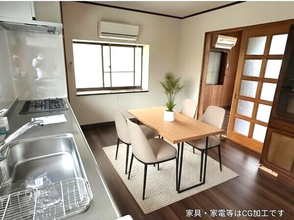 小牧市篠岡戸建のキッチン
