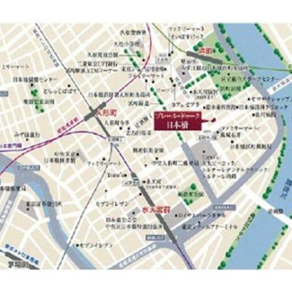 【地図】 | プレール・ドゥーク日本橋