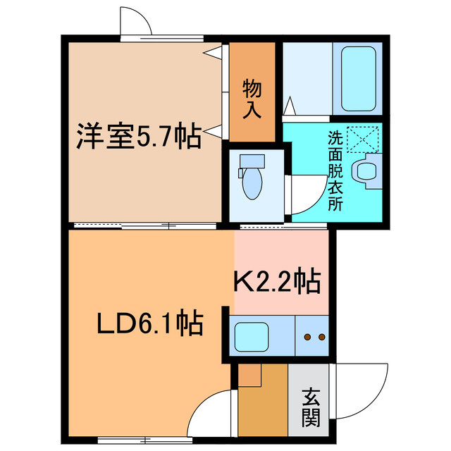 ドルフ⑤の間取り