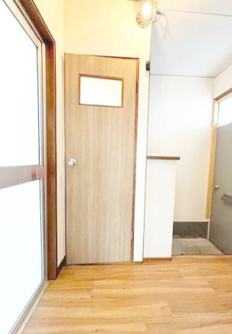 熊本市北区麻生田５丁目の一戸建ての玄関|毎日通る玄関はこちらです