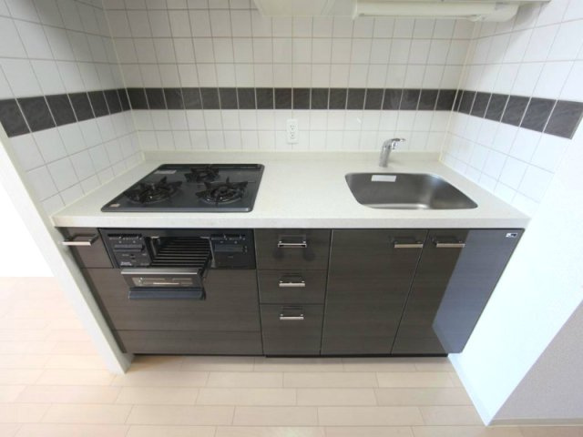名古屋市中区千代田２丁目の賃貸マンションのキッチン