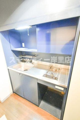 パラドール北加賀屋のキッチン